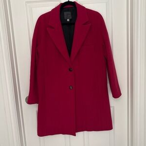 TRISTAN MAGENTA PINK PEA COAT 🌺